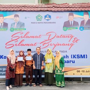 SISWA DAN SISWI MTs AN NAJAH MENGIKUTI OLIMPIADE KSM TINGKAT KABUPATEN/KOTA